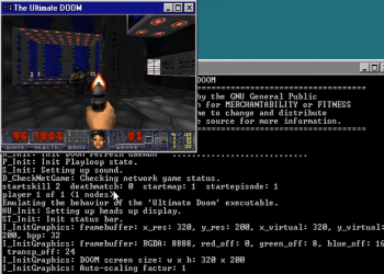 Modified Nintendo GameCube Running PowerPC Windows NT and Doom