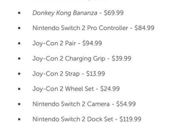 Switch 2 Preorders Begin April 24; System Prices Unchanged – News