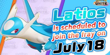 Latios Arrives in Pokémon UNITE on July 18